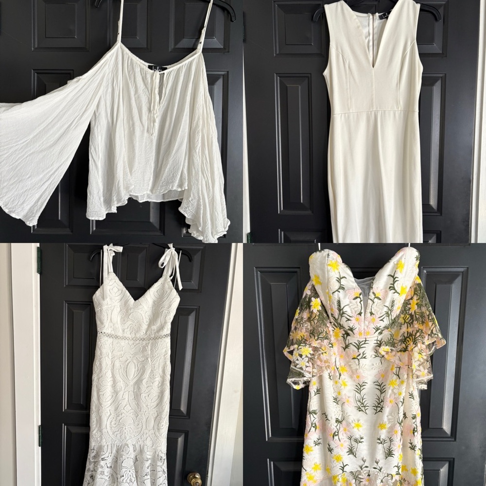 Bridal White and Floral Dresses Collection